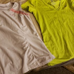 Two nike shirts